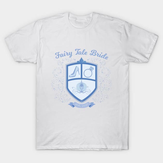 Fairy Tale Bride Crest - 2017 T-Shirt by fairytalelife